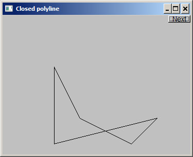 closed polyline