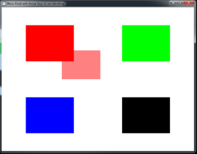 OpenGL Blending Example