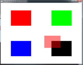 OpenGL Blending Example