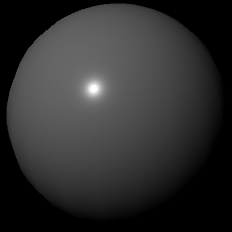 specular light shininess 255