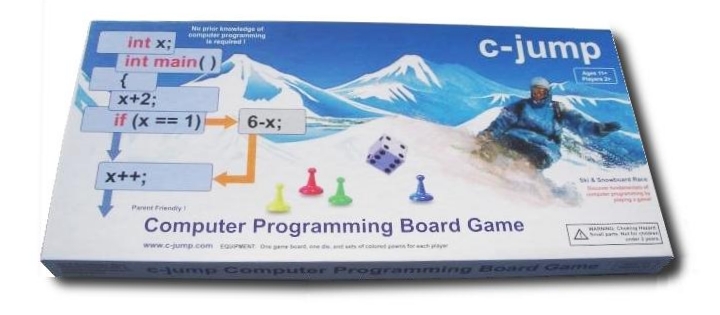 Board Game Box. c-jump ox cover